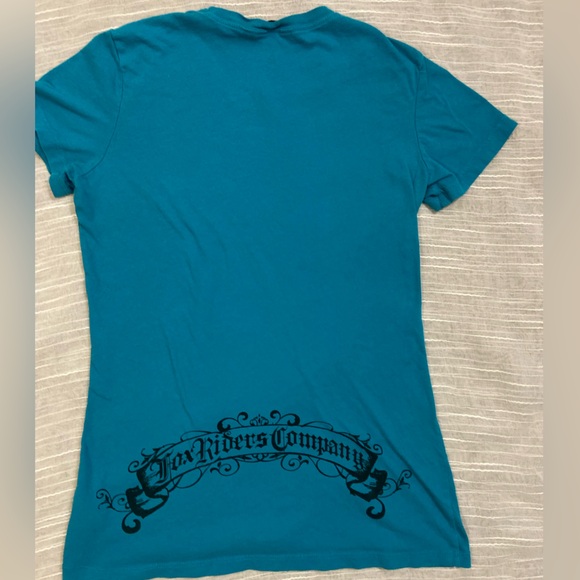 Fox Racing blue t-shirt - Picture 4 of 7